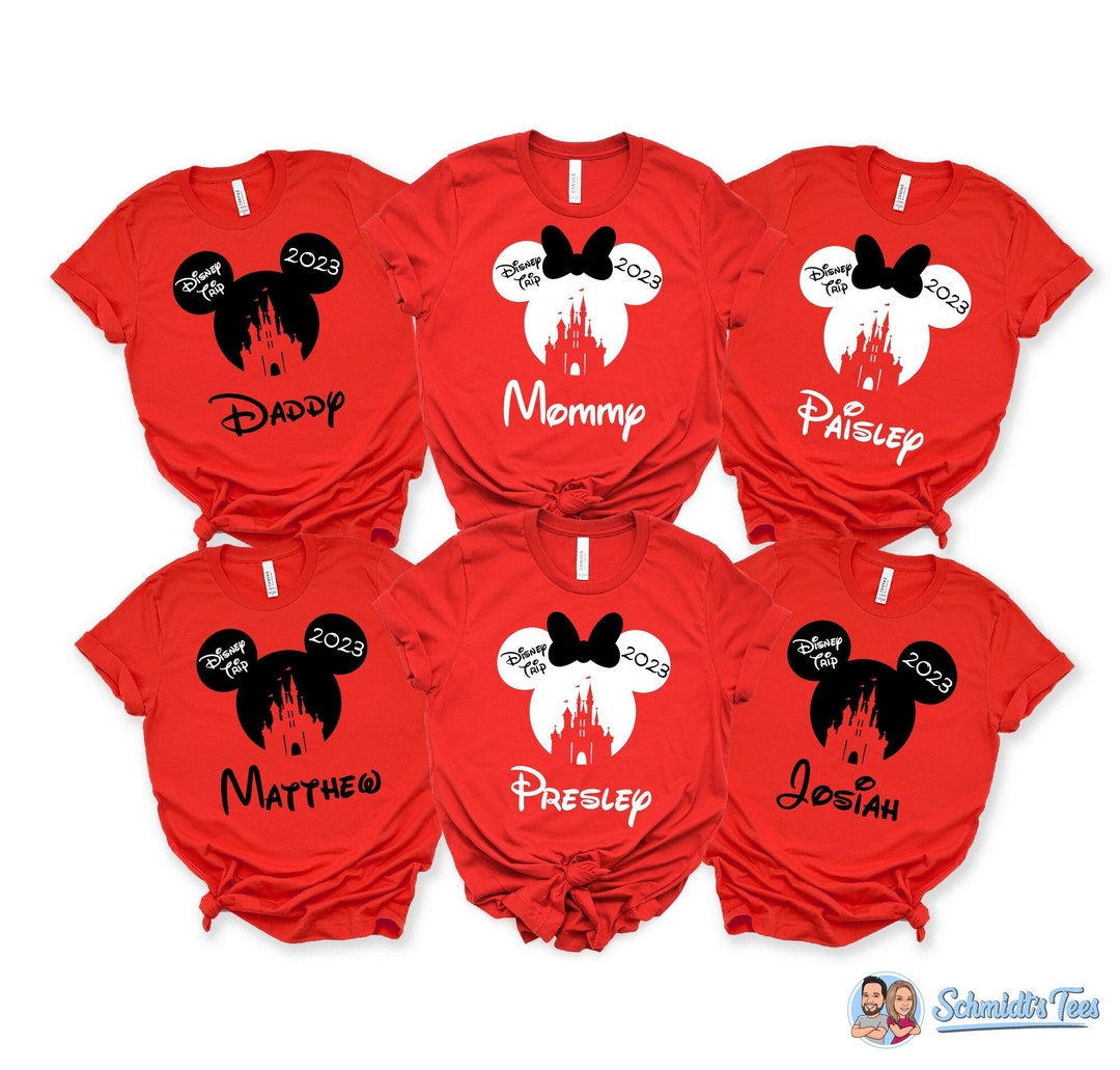 Disneyworld Shirts Family Disney Family Shirts With Custom Etsy