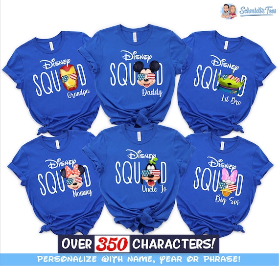 Disney 4th Of July Shirt, Disney Characters 4th of July, Mickey 4th Of July T-shirt, Mickey and Friends 4th July Tee, Disney USA Shirt, Gift