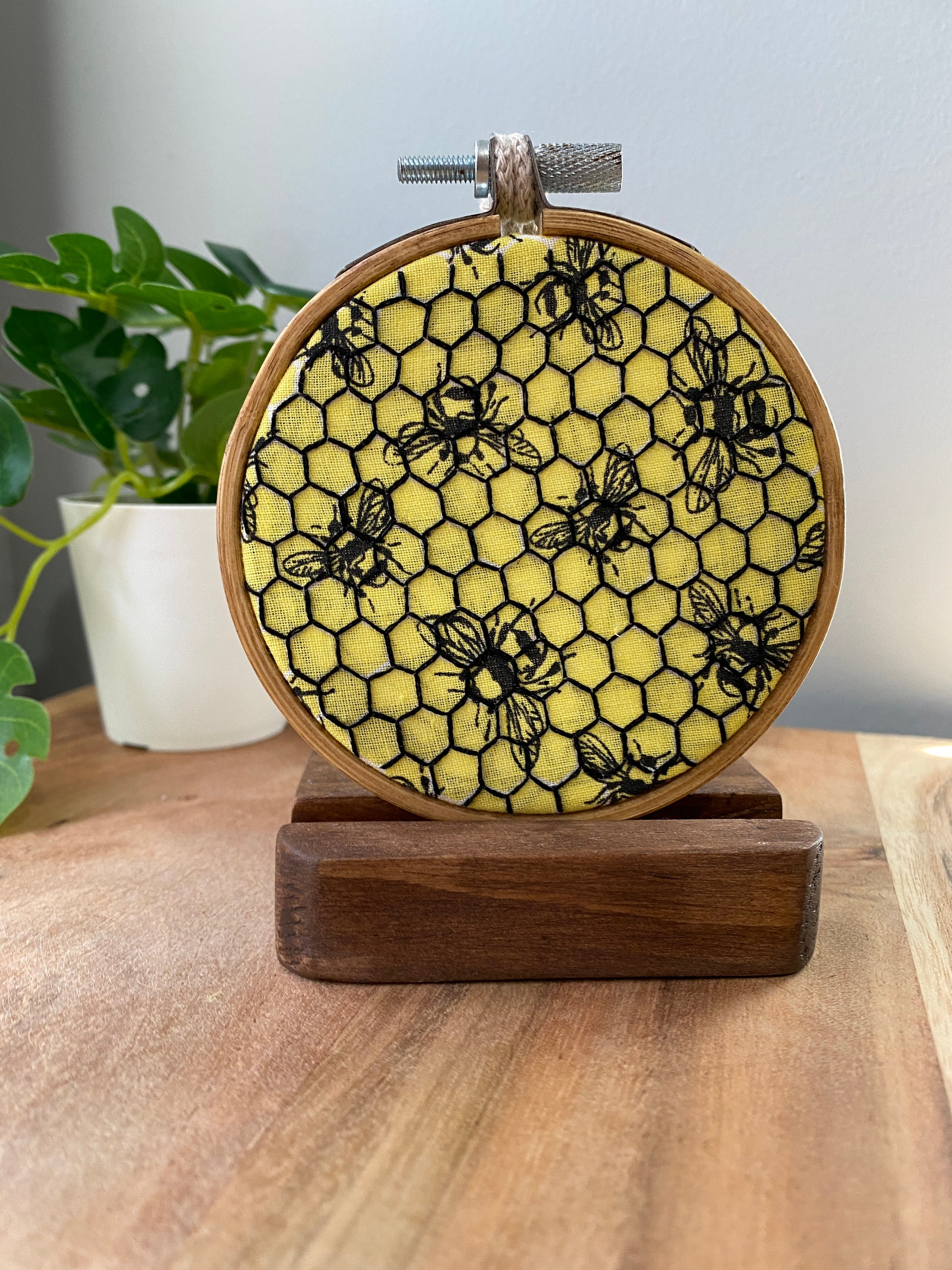 Handcrafted Embroidery Hoop Prop Handmade Hoop Display Etsy UK