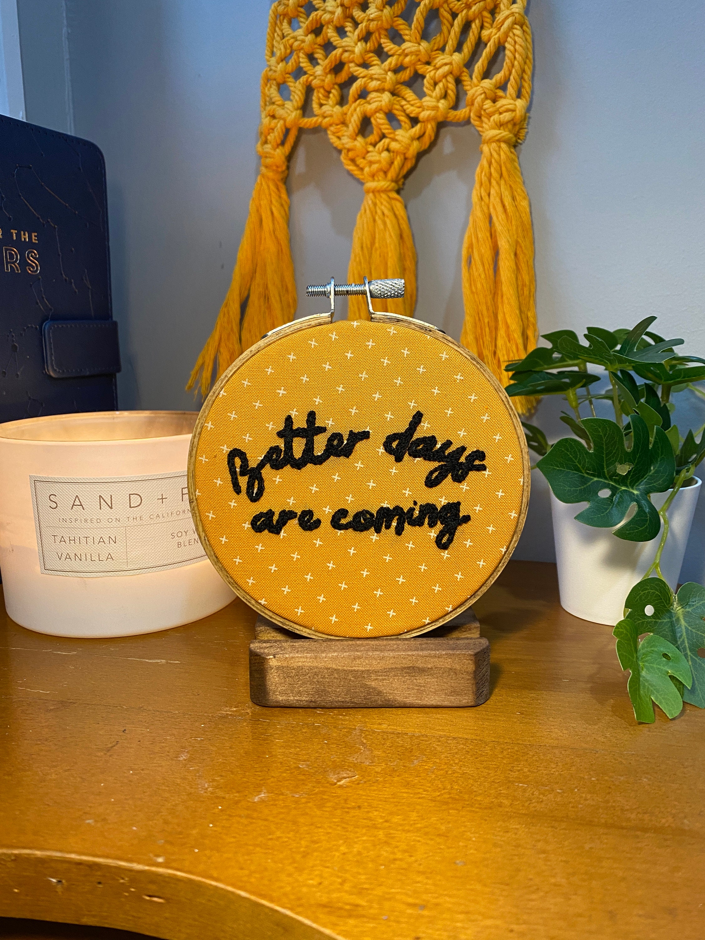 Handcrafted Embroidery Hoop Prop Handmade Hoop Display Etsy UK