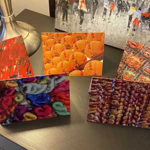 Reise-Grußkarten: "Patterns"