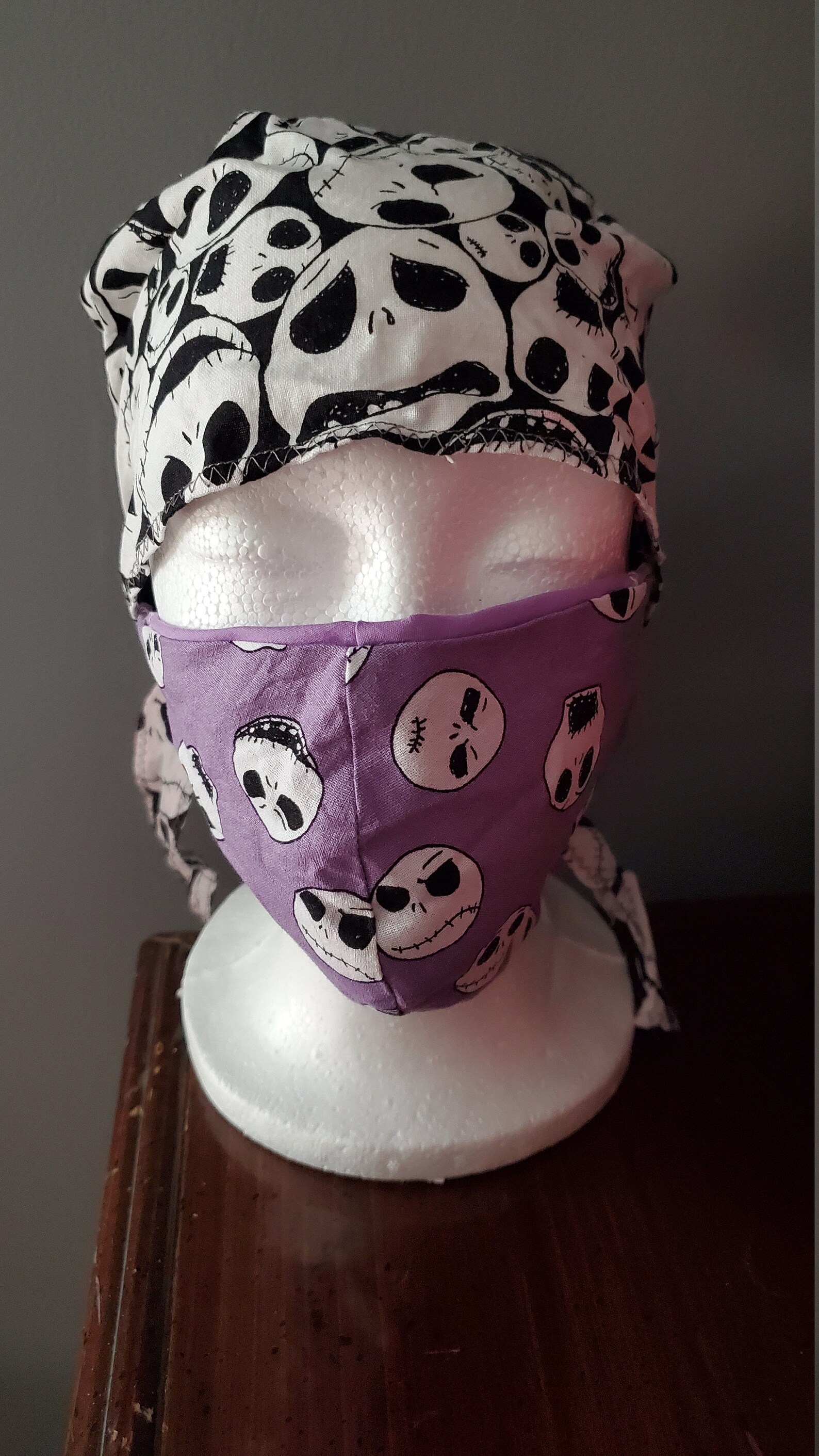 matching ties and masks
