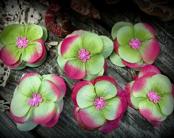 Flowers, Handmade, Appliques, Sewing, Trim, Craft Supplies, Embellishments, Roses