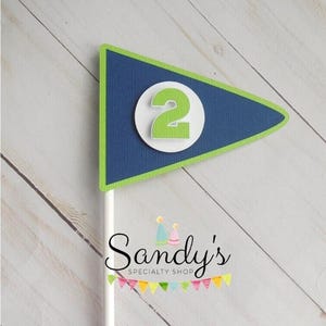 Golf Flag Cake Topper, Golf Cake Topper, Hole In One Cake Topper, Golf Cake Smash, Golf Party, Golf Par-Tee, Golf Theme, Blue, Green