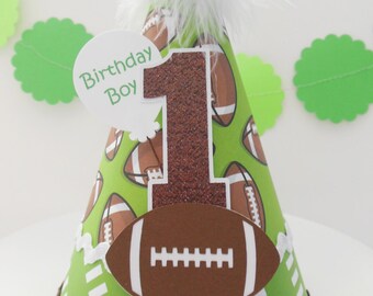 lil football birthday colors team hat personalized