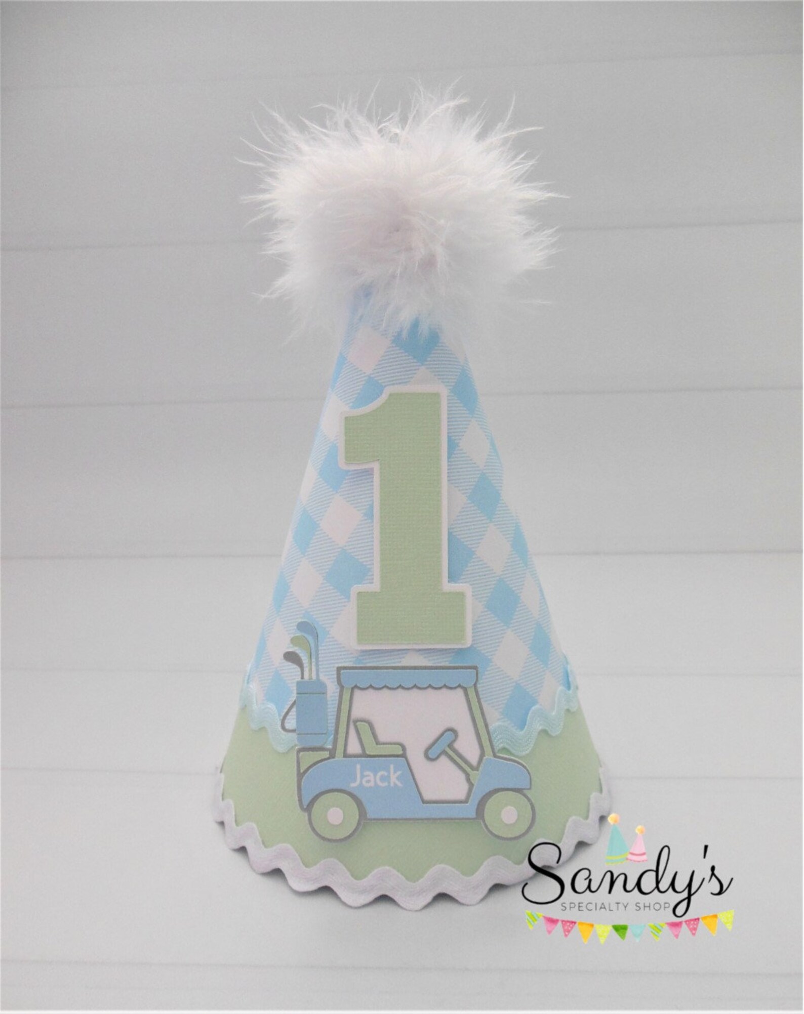 Golf Party Hat Golf Birthday Party Hat Golf Party Hole in Etsy