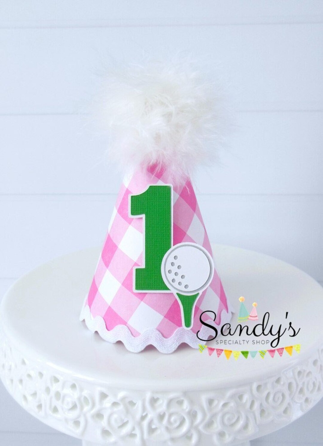 Golf Mini Party Hat Golf Tee Mini Party Hat Golf Party Hat Etsy