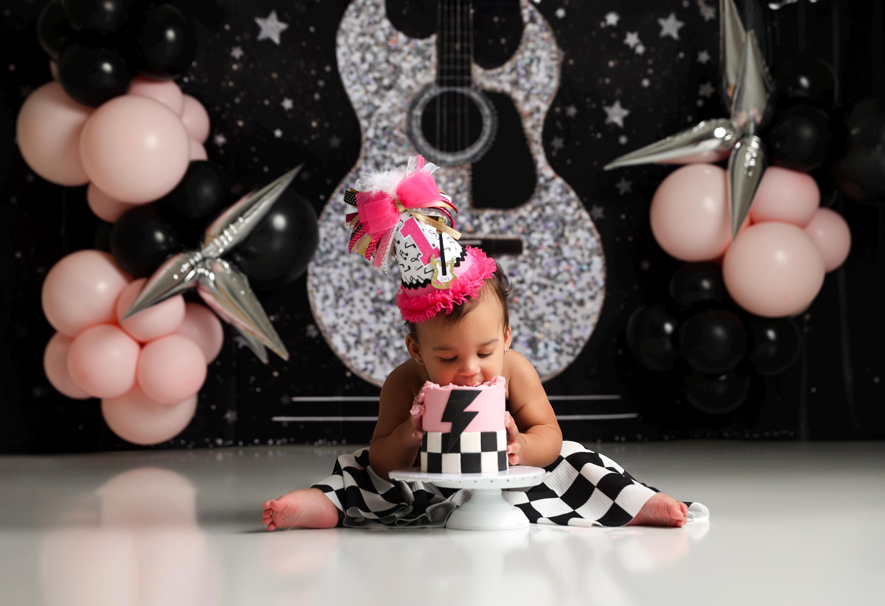 Rock Star Party Hat, Guitar Party Hat, Rock Star Birthday Hat, Musical ...