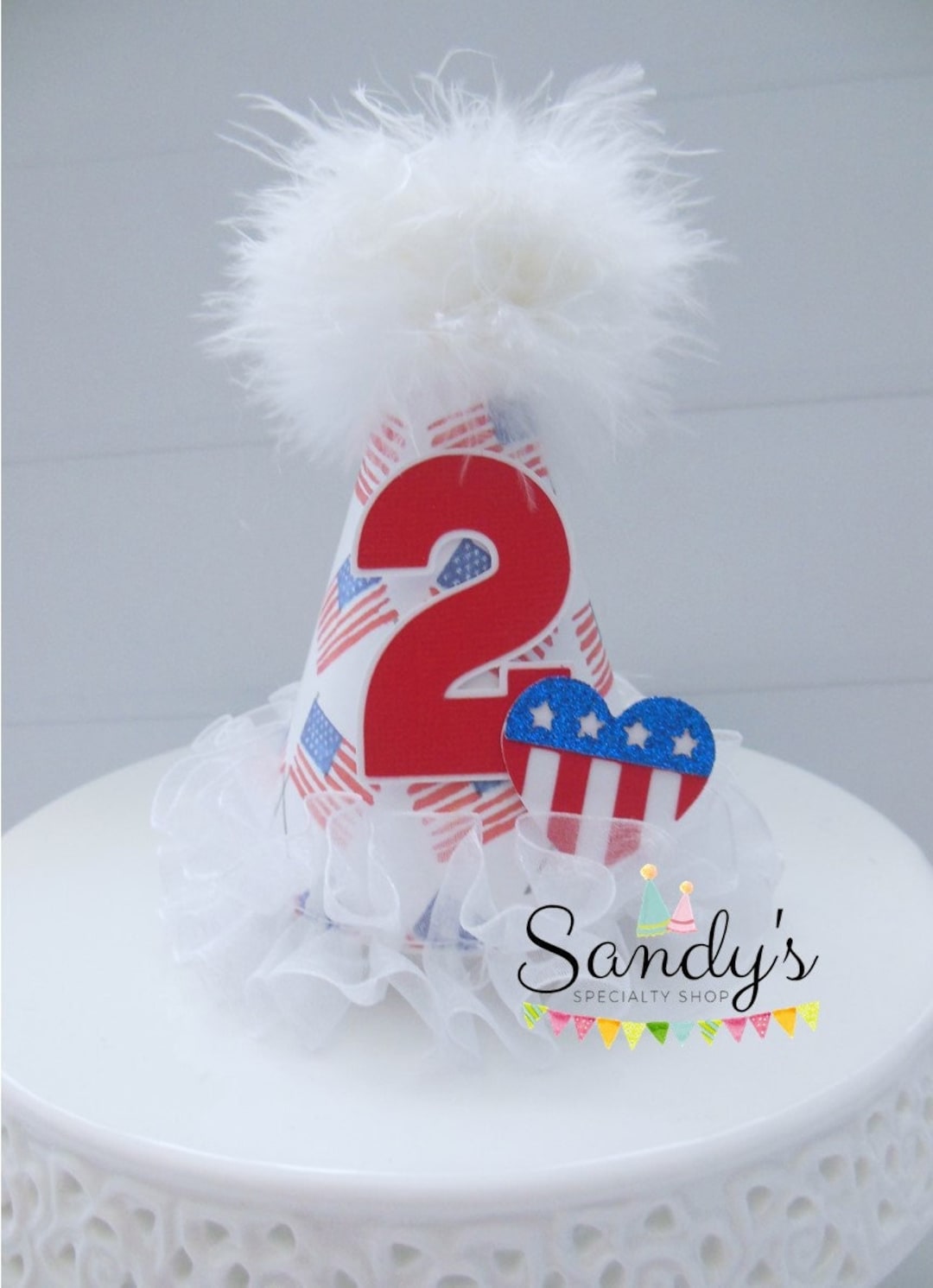 American Flag Mini Party Hat, Patriotic Mini Party Hat, 4th of July ...