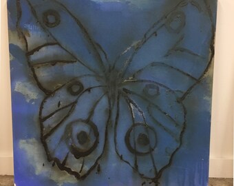 Butterfly in Blue