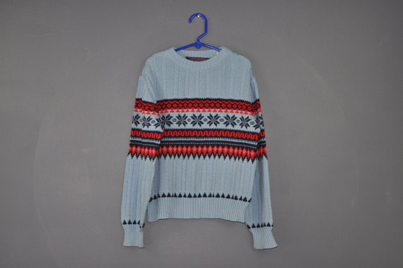 winter sweater top /& hat Vintage junior girls pullover 1980s knitwear.. granny knit fashion striped jumper handmade grunge kids clothing