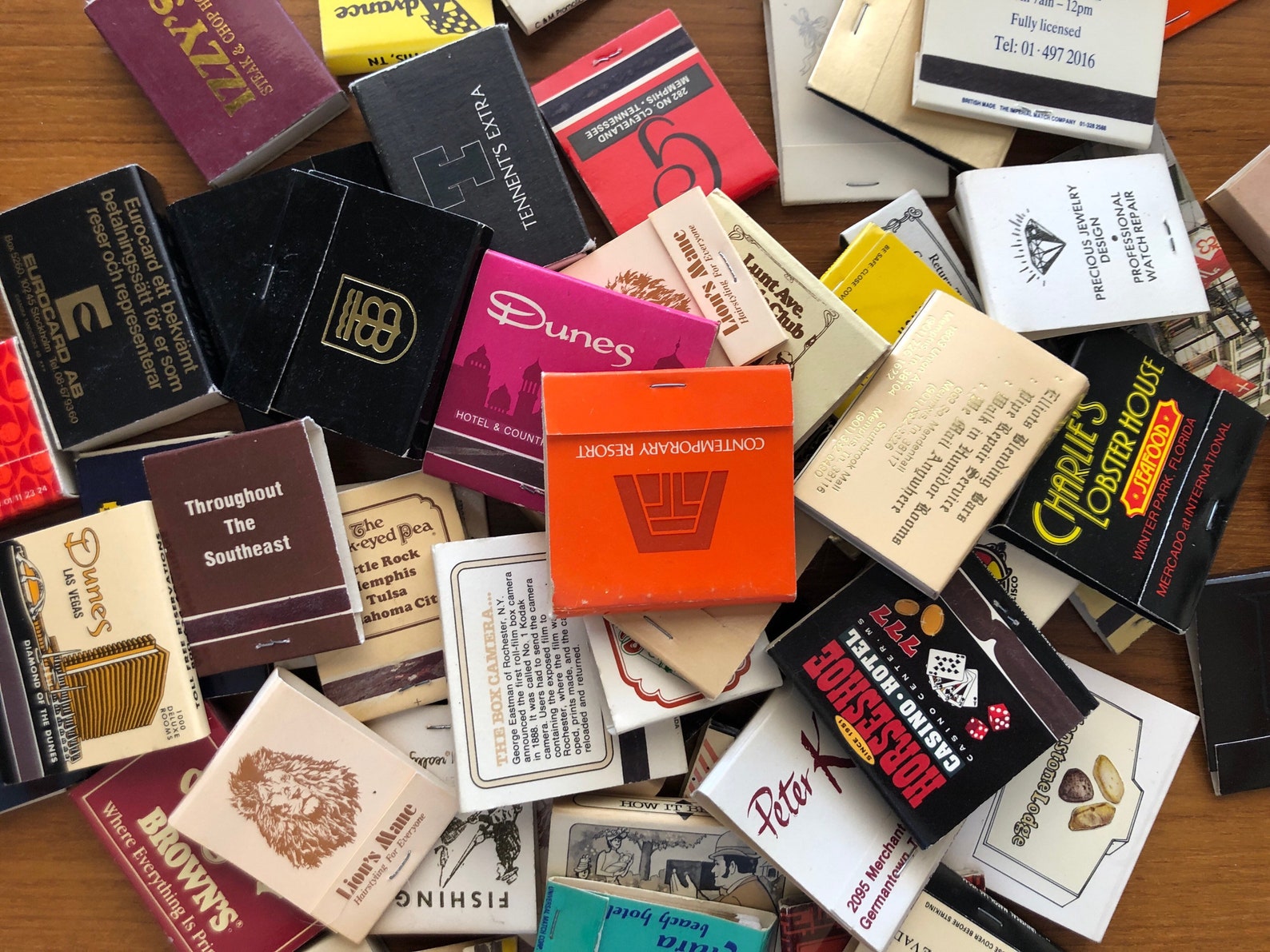 Vintage Matches Set of 10 20 or 30 Cool Vintage Etsy