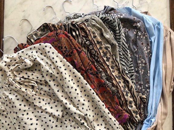 Vintage Print Blouse Mystery Bundle - Women's Button Down Top