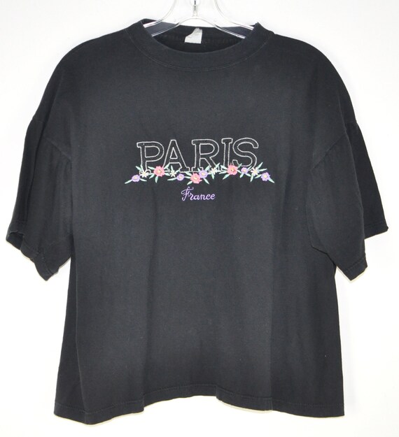 Jade Relaxed Tee - Vintage Black/Paris main image 1