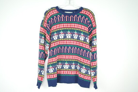 Vintage Northern Isles Christmas Sweater Medium 90s Fair - Etsy Canada