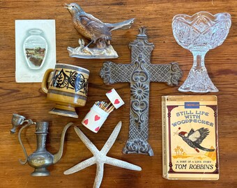 Curated Vintage Mystery Box • Estate Sale Relics and Curious Objects • Strange & Beautiful Antique Finds • One-of-a-Kind Surprise Collection