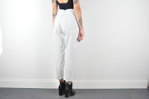 80s Bleached Chic Jeans - Small to Medium | High … - image 7