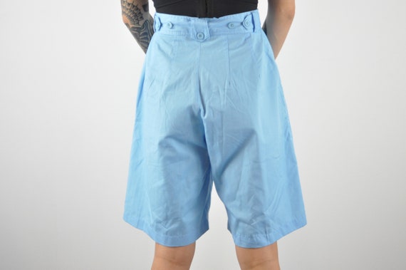 80s Blue High Rise Shorts - XSmall | Vintage Sky … - image 4