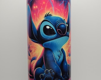 Neon Stitch Tumbler