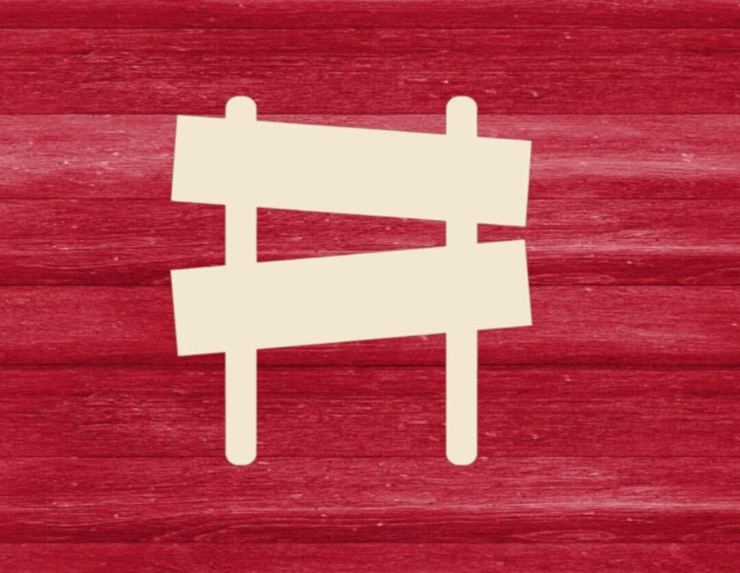 1/4 Thick Laser Cut Road Sign, Unfinished Wood Directional Sign Cut Out