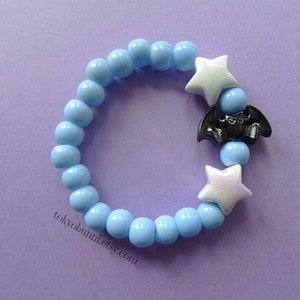 Blue Bat Bracelet Kawaii