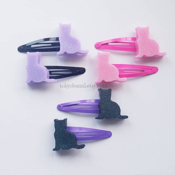 Cat Kitten Shaped Hair Clips