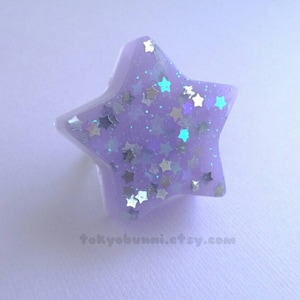 Star Ring Kawaii Purple