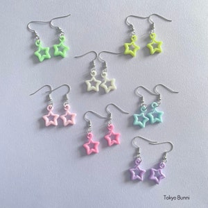 Kawaii Star Earrings
