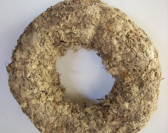 Moss Wreath Form 9 inch diameter