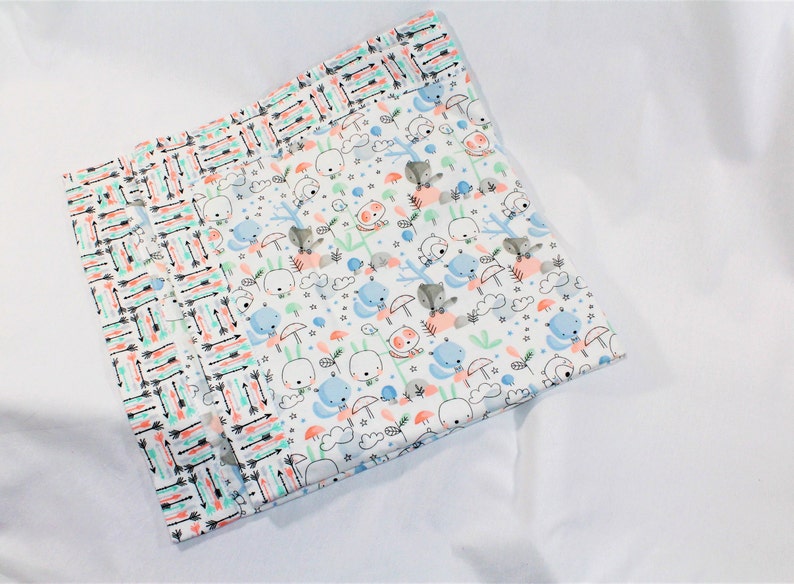 Receiving blanket Stroller blanket Flannel baby blanket