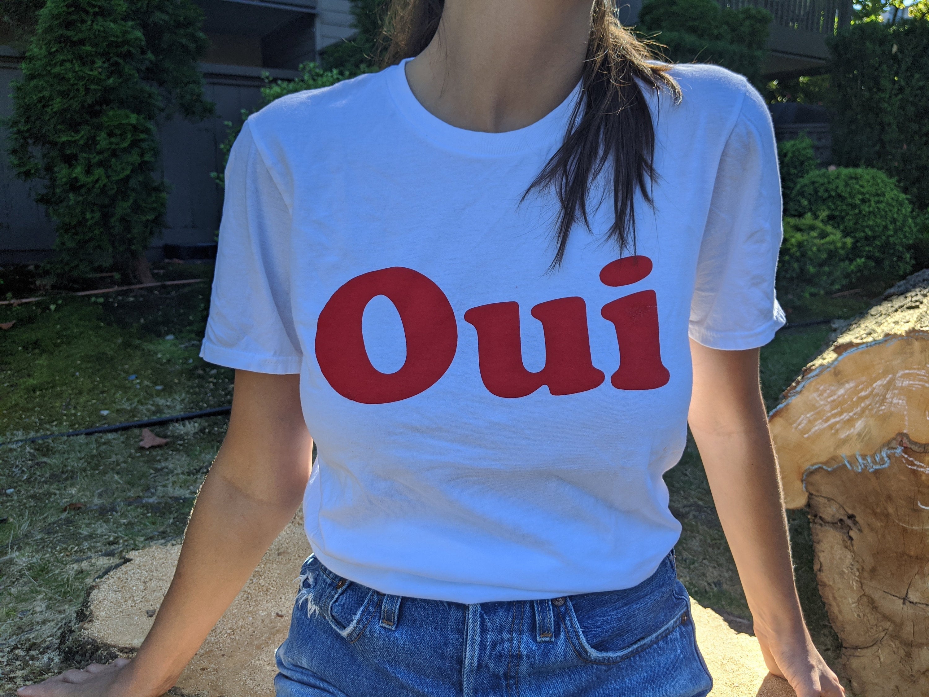 oui non shirt