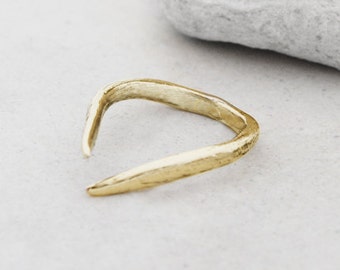 Adjustable gold ADANA ring