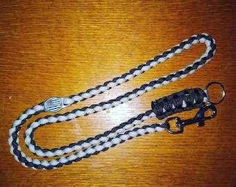 Corrections Officer CO Key Lanyard, Custom Wallet Paracord Keychain Chain Cord