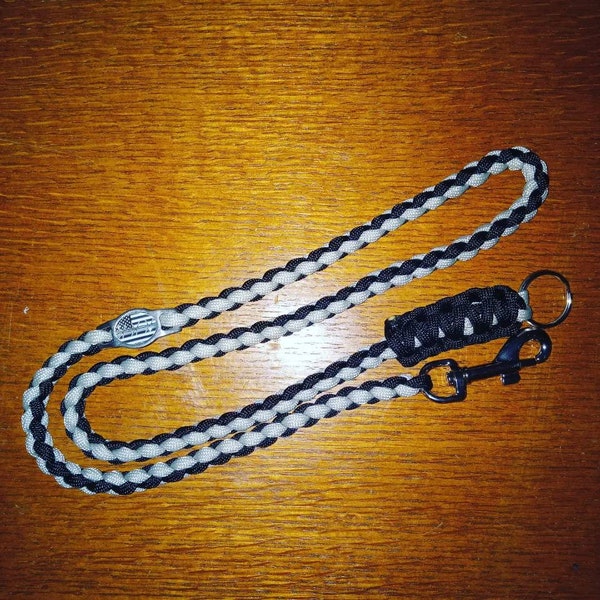 Please Read Description: Corrections Officer CO Key Lanyard or Custom Wallet Paracord Keychain Chain Cord