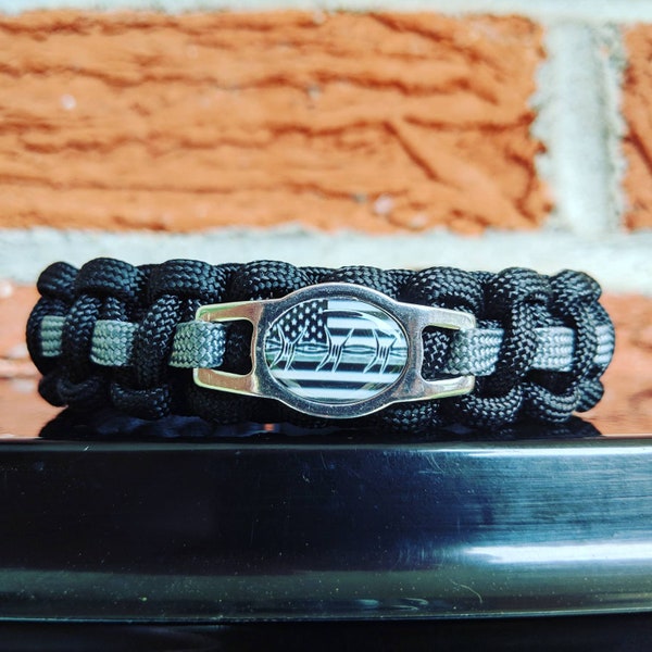 Please Read Description: Corrections Officer Prison Police Paracord Bracelet