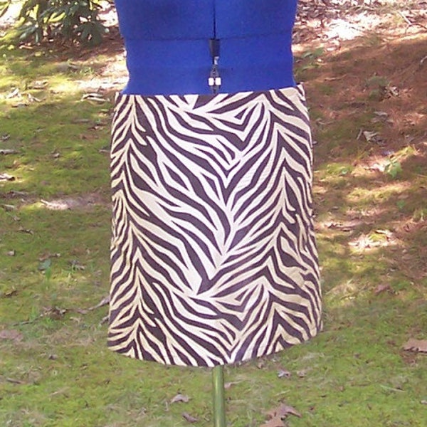 Tiger Print Skater Skirt XS-3XL main image 1