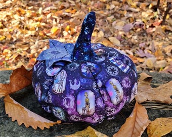 Calabaza de tela de Star Wars para Halloween - Decoración de Halloween - Otoño - Jack O' Lantern - Pesadilla antes de Navidad