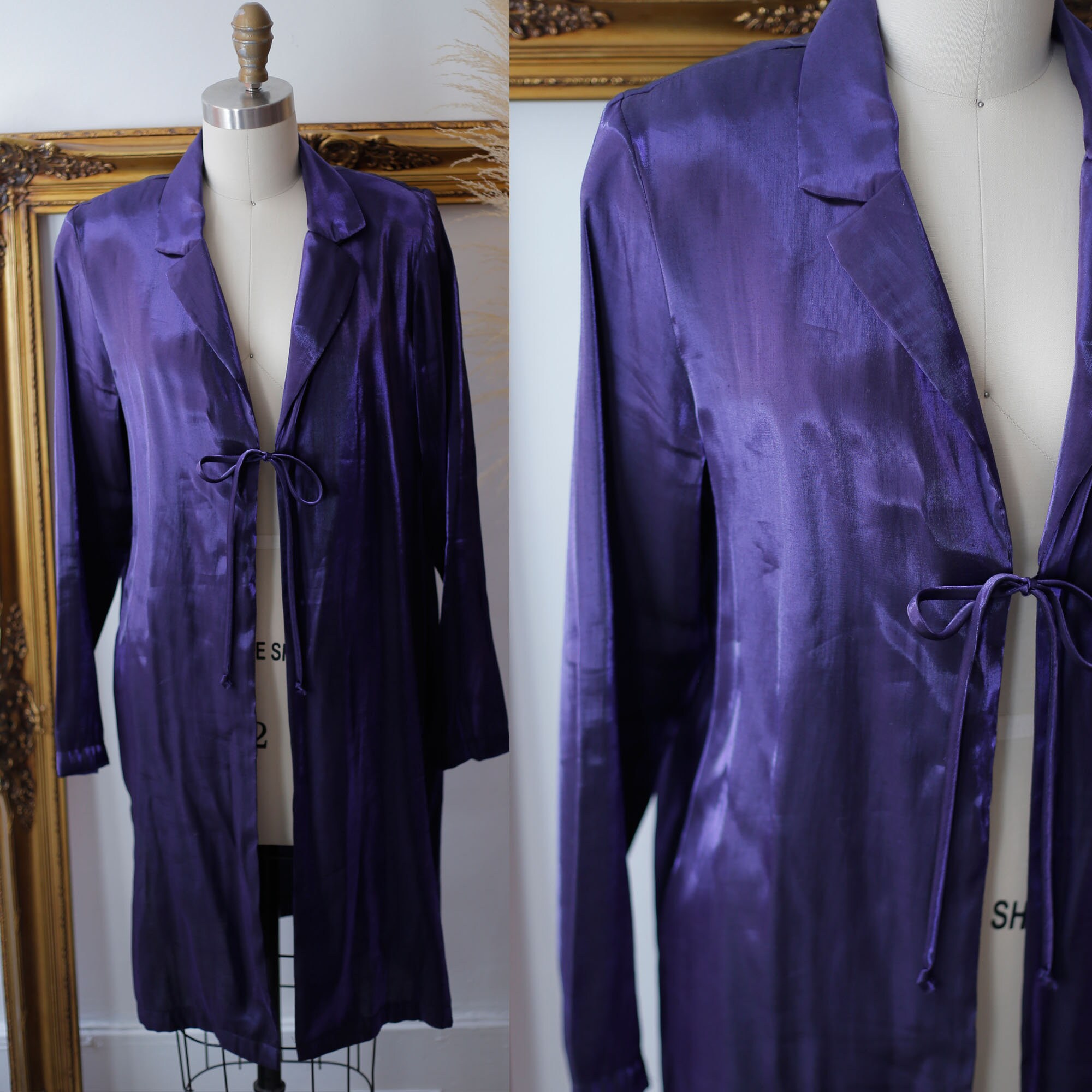 purple sheer jacket