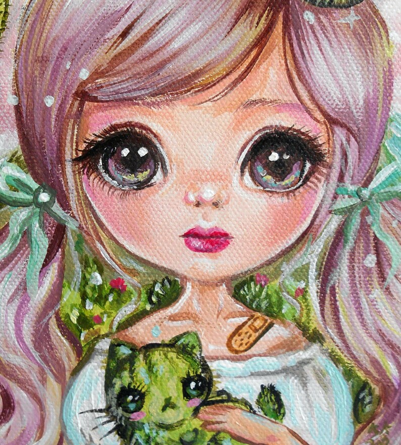 5x7 Fine Art Print Colourful Nursery Original Art Etsy