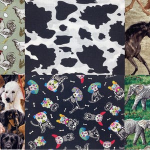 Wetbag, Tiere, Kühe, Hühner, Hunde, Sugar Skulls, Elefanten, Pail Liner, Windeltasche, Pool-Tasche, Turnbeutel, Wäschesack, Stoffwindel