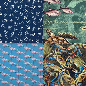 Wetbag, Maritim, Anker, Flamingos, Blaue Krabben, Eimerinlage, Windeltasche, Pooltasche, Turnbeutel, Wäschesack, Stoffwindel, Turnbeutel