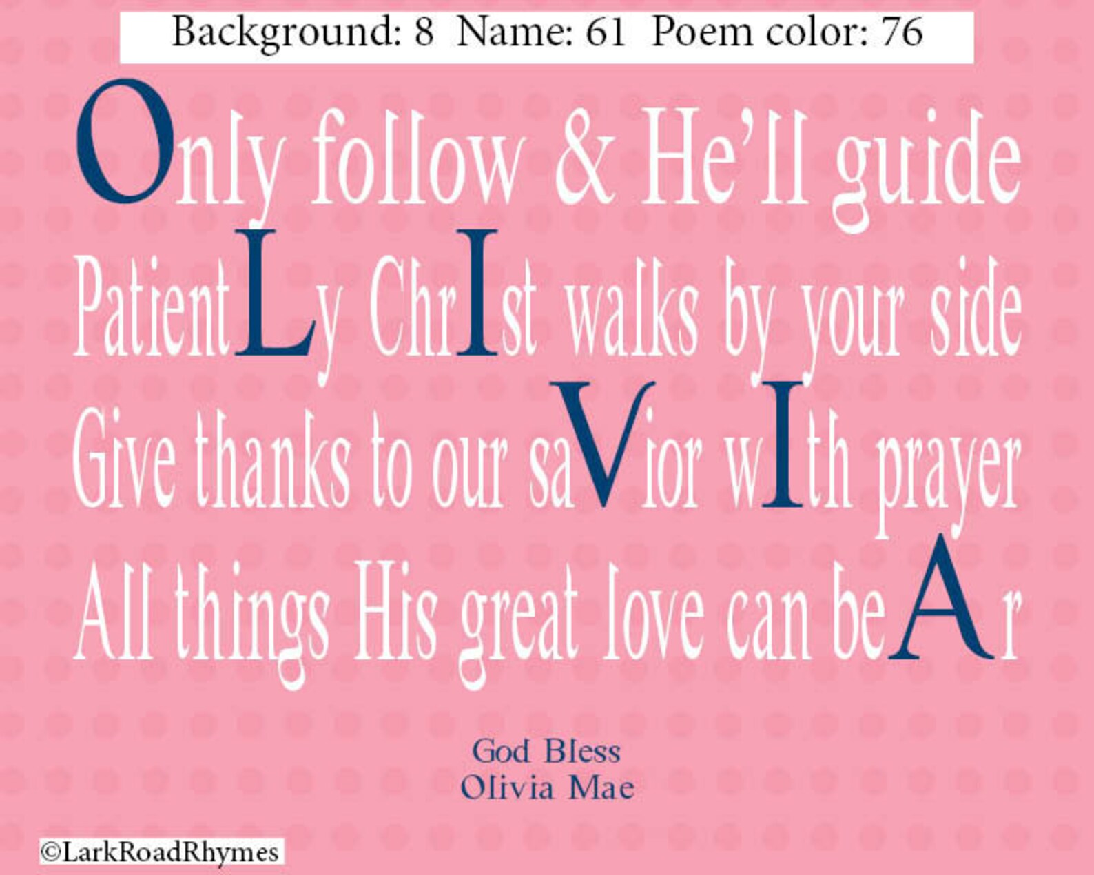 Christian Wall Art for Goddaughter 8x10 Christening Gift for Etsy