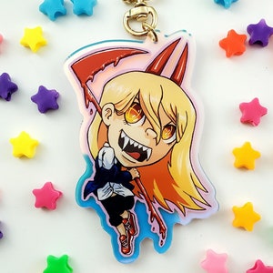 Chainsaw Man - Power- Double-Sided Acrylic Keychain
