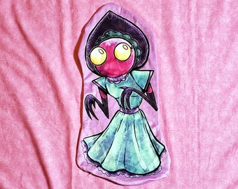 Flatwoods Monster Pillow, Cryptid Shaped Character Pillow, Flatwoods Plush, Cryptid Plushie, Creepy Cute Squishy Monster, Cute Monster Gift