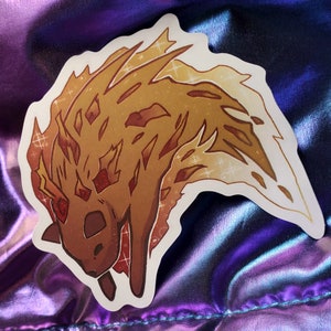 Cat Comet Sticker, Space Sticker, Space Cat, 3in Sticker