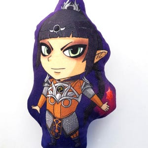Shadowheart BG3 Inspired Plushie - DnD Pillow for Video Game Lover