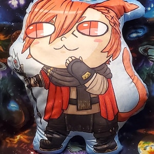 Graha Tia Plushie Pillow, Final Fantasy 14 FFXIV Video Game Inspired