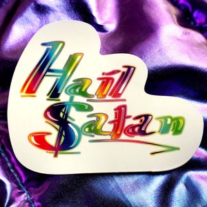 Hail Satan Sticker, 3in Sticker