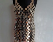 Paco Rabanne rhodoid disk dress