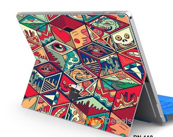 Surface Pro 9 8 X 7 6 5 4 3 Surface Go 3 1 2 Decal Sticker Skin for Microsoft Surface Pro Go Keyboard Cover Tablet Sleeve Protective DN110